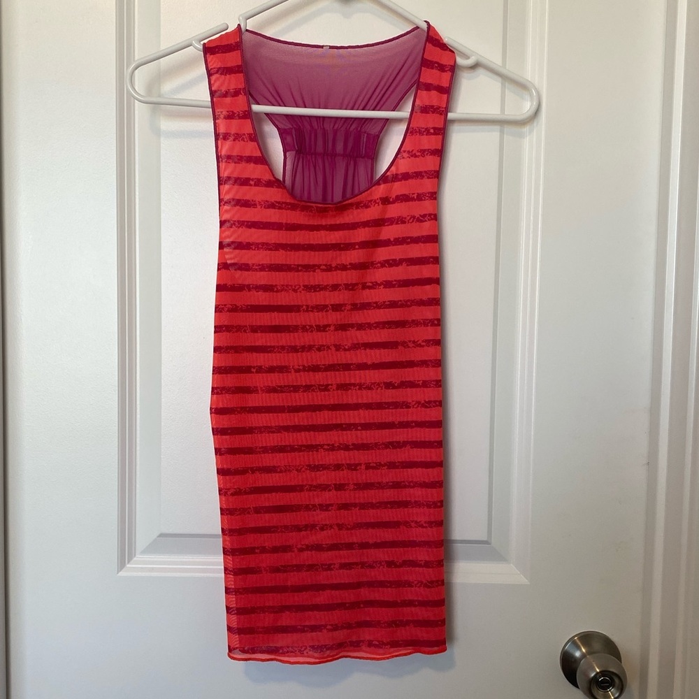 LAST CHANCE - Brooks Neon Reversible Running Tank Top